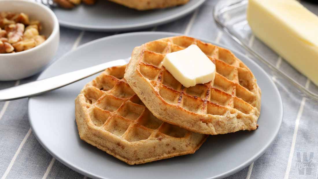 Almond Flour Waffles Warrior Made